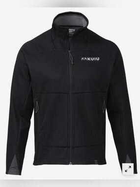KUIU Men's Peloton 240 Full Zip - Black